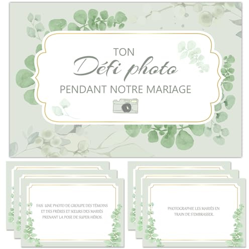 HOWAF JGA Fotospiel, Witziges, Nicht peinliches Spiel zum Junggesellenabschied Frauen, 45 Fotoaufgaben + 4 Blanko-Karten f¨¹r Braut & Team Bride Geschenk f¨¹r Selfie