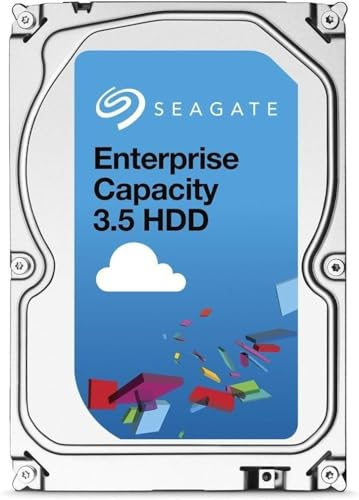 Seagate Enterprise Capacity 12TB, 3,5 interne Festplatte, 256MB Cache SATA 6.0 GB/s, 7.200 U/min, HDD - Modellnr.: ST12000NM0127 (Generalüberholt)