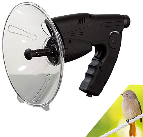 MYVVKIA Multifunktionales Parabolmikrofon-Monokular, Schallverstärker-Ohrbionik und Vogelbeobachtungsteleskop für Outdoor-Aktivitäten und Familienunterhaltung