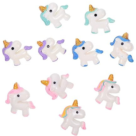 CANIGHT 10stücke Lustige Cartoon Pushpins Einhorn Design Dekorative Pinnadeln Für Fotos Notizen Und Memos Aus Strapazierfähigem Resin Für Büro Und Zuhause