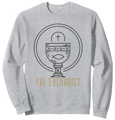 La communion catholique calice eucharistie Sweatshirt
