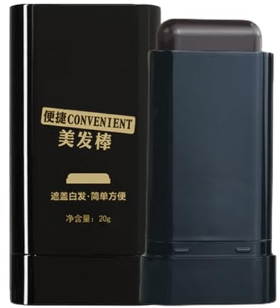 Pettine Colorante Capelli - Stick Correttore Per Coprire Capelli Grigi E Radici, Applicazione Rapida E Uniforme Con Applicatore Portatile | Colore Waterproof & Sweatproof, Per Uomini Donne A Casa