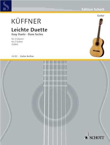 Leichte Duette: 2 Gitarren. (Edition Schott)