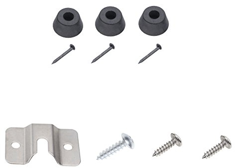 Ruentech Halterung für Dartscheibe, Wandbefestigung, Haken zum Aufhängen, Schrauben-Set