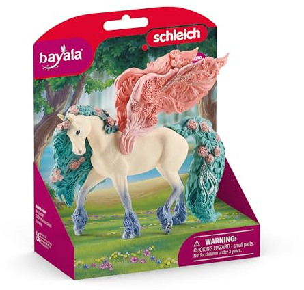 Schleich BAYALA | Blütenpegasus 70590 | 7 x 14 x 13 cm | Spielfigur ab 5 Jahren | detailgetreue, fantastische Figuren | magische Sammelfiguren | Geschenk für Mädchen und Jungen