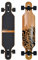 Apollo Longboard Tuvalu, Komplettboard, Twin-Tip Drop-Through Freeride Cruiser Board