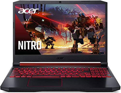 Acer Nitro 5 Gaming Laptop, 9th Gen Intel Core i5-9300H, NVIDIA GeForce GTX 1650, 15.6 Full HD IPS Display, WiFi 6, Waves MaxxAudio, Backlit Keyboard (16GB RAM/512GB PCIe SSD)