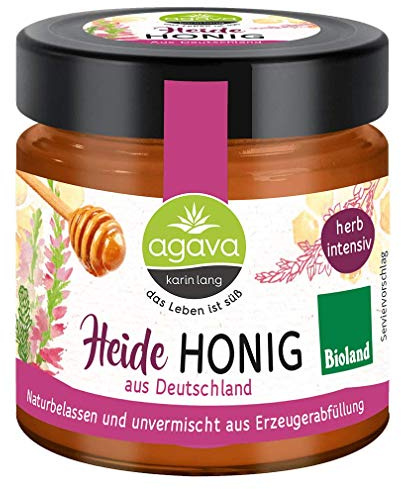 Agava Bio Heidehonig 1er Pack (1 x 250g), Honig