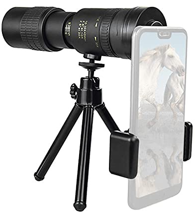 Monokular-Teleskop Hochleistungs-Monokular-Zielfernrohr Mit Telefon-Adapter-Stativ Für Die Vogelbeobachtung Reisen Konzert-Sport-Spiel 2