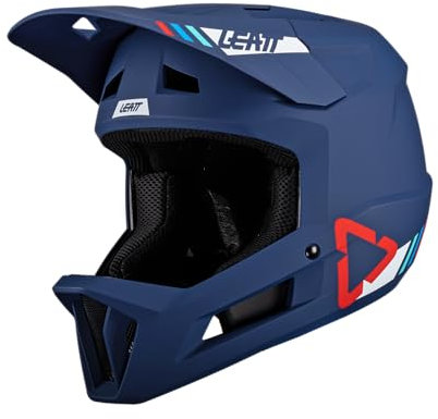 Leatt Downhill MTB-Helm 1.0 Gravity Blau Gr. L