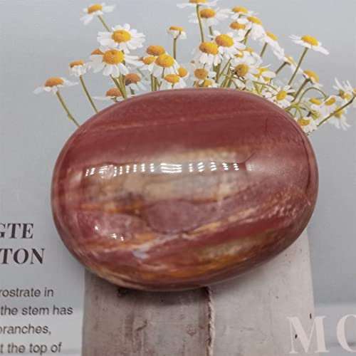 CZAOINCU Décoration de la Maison en Bois Naturel Palm Stone Crystal MeditationEnergy Collection de décoration de la Maison comme Pierres Cadeaux Collecte à Domicile