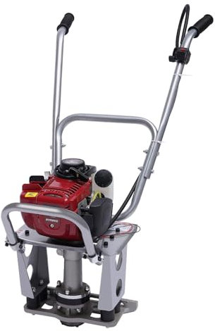 Secoueur à béton 4 Temps 35,8 CC Règle vibrante pour béton Machine vibrante Béton Batteur de Bouteille Boîtier en Aluminium refroidi par air