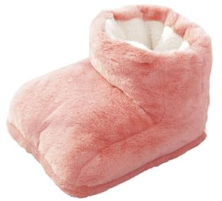 Holibanna Chauffe-Pieds USB Chaussures en Peluche Confortables Chaussures Chauffantes pour Bureau Et Maison Idéales pour Garder Les Pieds Au Chaud en Hiver