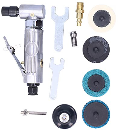 Angle Die Grinder, Right Angle Die Grinder Pneumatic Grinder Portable 90 Degree Drill Pneumatic Grinding Engraving Machine Angle Grinder for Grinding Polishing Cutting