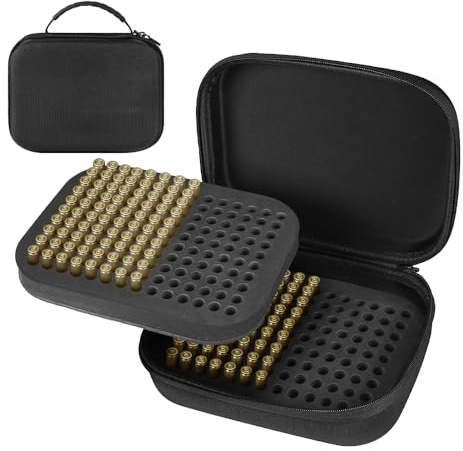 9MM Munitionsbox,280 Schuss 9mm Ammo Storage Case,Patronenbox kompatibel mit 9 MM Luger, 9 MM Parabellum, Makarov, Munitionsboxen für die Munitionsorganisation auf Schießständen（Keine Munition）