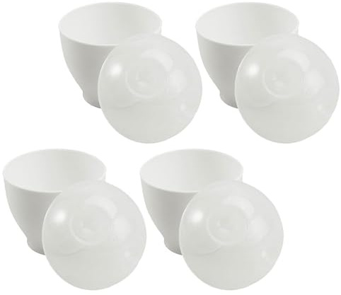 iplusmile Cuociuova per Microonde in Materiale Affidabile Antiaderente, Mini e Compatto, per Cottura a Vapore di Uova una Colazione Nutriente e Veloce