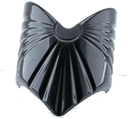 1Stk Großer Zopfhalter dreieck 56x80 in schwarz - Made in Germany - WeLoveBeads