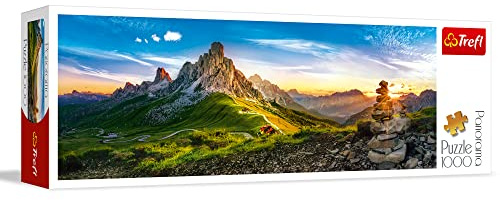 Trefl, Puzzle, Passo di Giau, Dolomiten, Italien, 1000 Teile, Panorama, Premium Quality, für Erwachsene und Kinder ab 12 Jahren