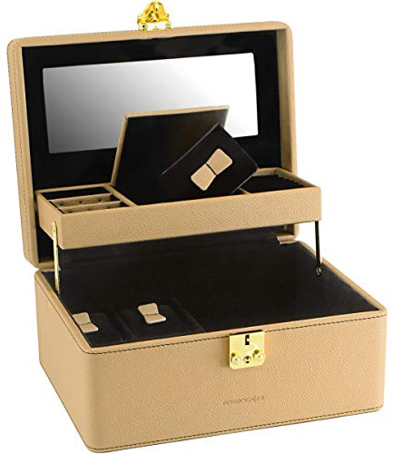 Uhrenkoffer und Schmucktruhe Ascot BEIGE by Friedrich|23