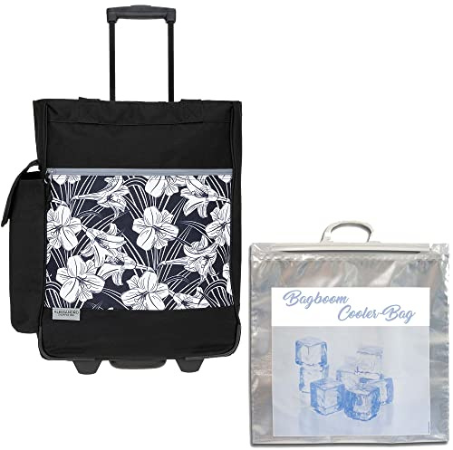 alessandro Einkaufstrolley Wheel Trolley Shopping Damentasche Einkaufsroller Korb Shopper + Thermo Tasche