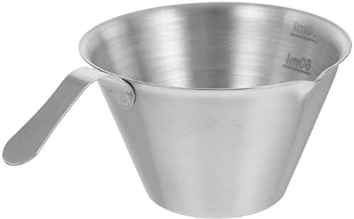 Misurino in vetro, beccucci misurino, caffettiera in vetro Misurino da ml for contenitori liquidi in acciaio inossidabile Accessori for macchine da caffè Bar Cocktail Jigger Barista Tazza for la prepa