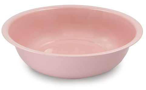 Blümelhuber Baignoire laquée - Grand bol à planter - Décoration de jardin extérieur - Mini étang - Décoration de balcon - Bassine d'étang - Décoration de jardin (rose)