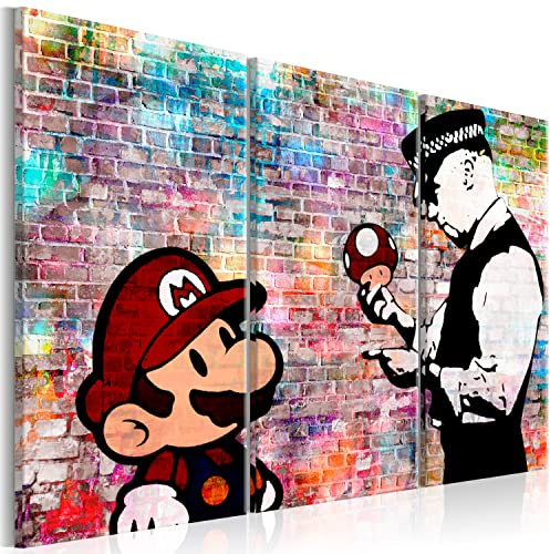 B&D XXL - Acrylglasbild Geschenke Heimdekoration, 90x60 cm, 3-teilig | Hochwertige Leinwand, sofort aufhängbar, ideal fürs Wohn- oder Schlafzimmer, wasserfest und lichtecht, langlebig, stilvoll