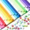 TRKETK 1080 Pcs Origami Star Strips 2 Styles Lucky Star Paper Origami Stars Paper Coloured Paper Double Sided Origami Paper Star Paper Strip Lucky Star Origami Paper for DIY Hand Art Crafts