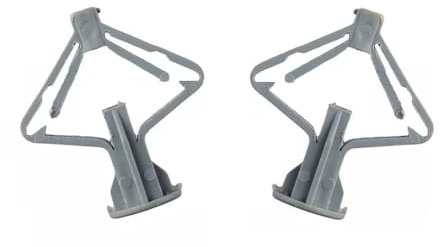 Heavy-Duty Plasterboard Wall Anchors – Cavity Fixings & Plugs for Shelves, Mirrors, Pictures, and More - Grey
