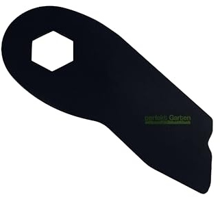perfektGarten 16 X 11,5 cm Vertikutierer Messer kompatibel mit Black-Line BLV 3530/742-05096/74205096