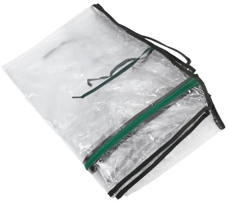 Abaodam PVC-Abdeckung Für Mini-gewächshaus Wetterfestes Transparentes Blumenhaus Geeignet Für Innen Und Außenbereich Schützt Pflanzen Vor Regen Und Wind