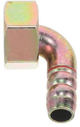 Sewroro Adaptador y Uso Versátil de Estufa de Gas de Acero Dorado Conector de Tubería Instalación Fácil para Cocina para Estufas y Tanques de Gas