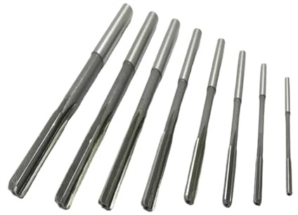 8 pz/10 pz HSS H7 Codolo cilindrico Fresatura Alesatori Set Chucking Macchina Taglierina Strumento 3/4/5/6/7/8/9/10/11/12 Mm(3mm-10mm 8pcs)