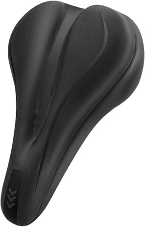 Fahrradsattelbezug für Riese & Müller Charger5 Bosch / Charger5 Mixte / Charger5 Pinion 2024–2026, Universelle Langlebiger Elastischer Sitzbezug ideal für Langstreckenradfahrer,A/Black