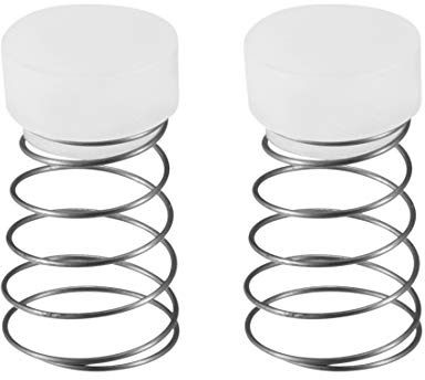 sourcing map 2 Stück Rückschlagventil Gummi Metall Dichtung Pads Frühling für Rückschlagventil Kompressor Luftkompressoren 15mm Durchmesser