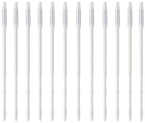 IPPINKA Sustee Aquameter, Bundle of 12, House Plant Soil Moisture Meter, Best for Indoor Potted Plants - Large White Refillable