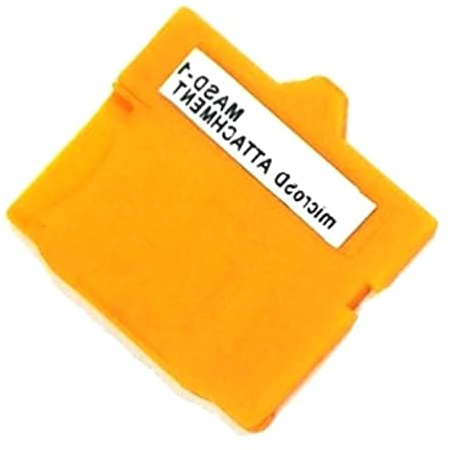 Gelb 25 x 22 x 2 mm (L x B x H) 1 x Zubehör Micro-SD Kamera Masd-1 auf xD-Karte Einsetzen Adapter Forolympus Masd-1 Micro-SD auf xd Bildkarten-Adapter