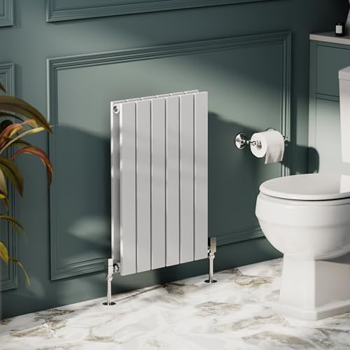 Pinta Radiateur horizontal | Panneau plat double colonne | Chauffage central | Salon couloir salle de bain cuisine | 600 x 408 | Blanc