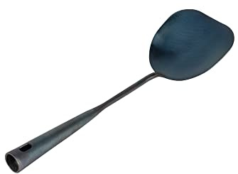 ZhenSanHuan Handgefertigter Küchenspatel, Wok-Utensilien (Spatel, 32 cm)