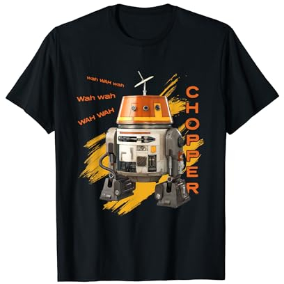 Star Wars Ahsoka Rebels Chopper Droid Speak Wah Wah Wah T-Shirt