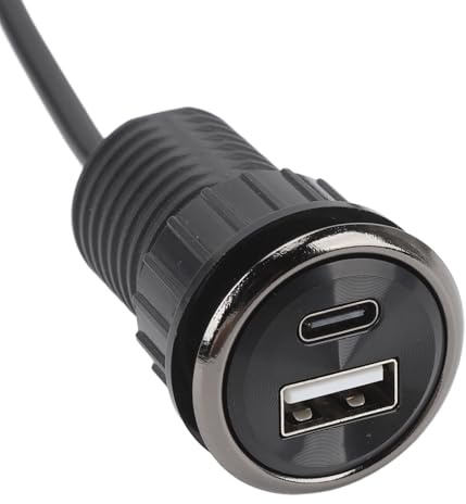 Desktop-Stromtülle, Kleine, Versteckte, Bündig Montierte Steckdosenleiste mit 2 USB-Ladeanschlüssen für Büro, Konferenztisch, Konferenztisch-Steckdose