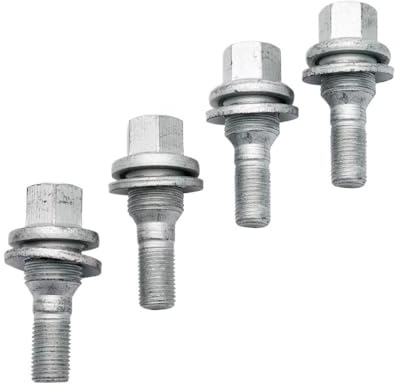 DCXXAN Goujons de Roue pour Peugeot 206, 307 et 408 : boulons, écrous, vis et Goujons en Alliage.