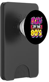 Boombox Retro Vintage de Regreso a los 80 Fabricado en los 80 PopSockets PopWallet para MagSafe