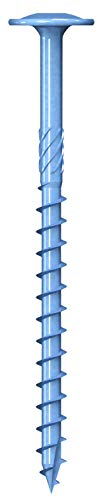 50 Holzbauschrauben 8,0 x 200 mm Stahl verzinkt - Torx TX40 | mit Tellerkopf - Teilgewinde Schneidkerbe | EU - ETA Zulassung | Schrauben | Holzschrauben