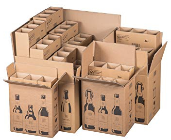 Flaschenversandkarton Bierkarton für 12 Bierflaschen (PTZ Zertifikat - DHL) (5)