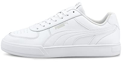 PUMA Unisex CAVEN Sneaker, White-Gray Violet, 45 EU