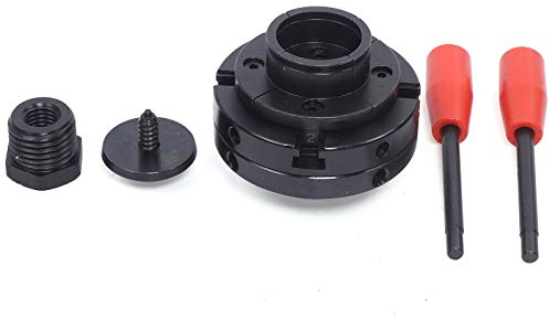 Selbstzentrierendes Vierbackenfutter M33 Spannfutter + M18 Gewindeadapter für Drechselbank Drechselmesser
