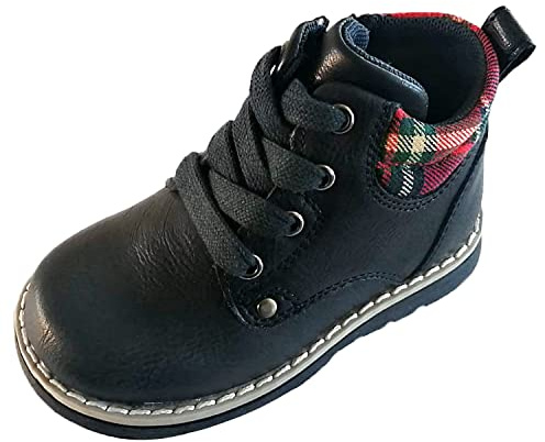 Chicco, Bottes Enfant avec Fermeture Éclair Latérale et Lacets, Bottines Confortables, Flexibles et Respirantes, Idéales pour l'Automne et l'Hiver, Chaussures Enfant, Designed in Italy