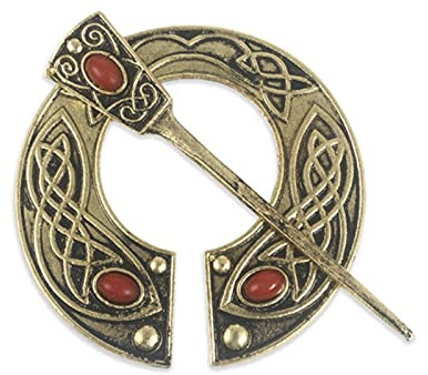 Vintage Gürtelschnallen Wikinger Brosche Umhang Pin Verschluss Handgeschmiedete mittelalterliche nordische Runen Wikinger Schmuck für Männer & Frauen