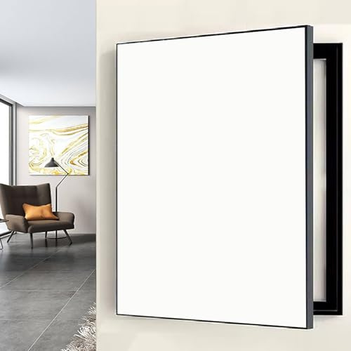 Cache Compteur Electrique Panneau de Disjoncteur en Plastique de Couleur Unie, Couvercle de Compteur Électrique pour Maison/ hôtel, Couvercle de Panneau D'alarme/ électrique Décoratif Mural(Style15,WX